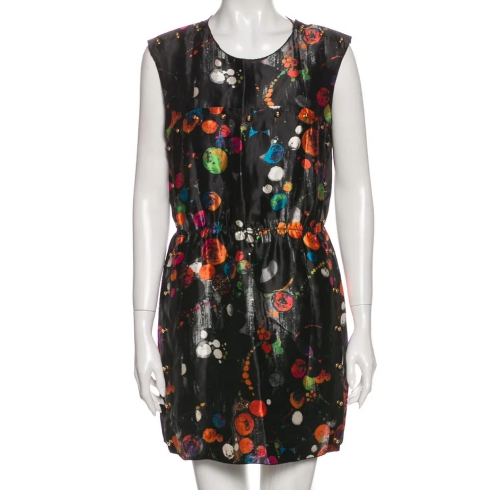 Colorful Patterned Women's Dress